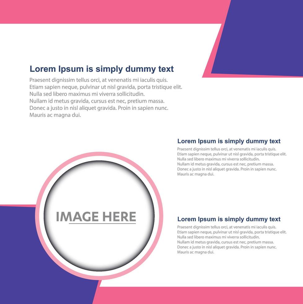 Flyer and brochure trifold template Wave Vector template abstract background Waves line