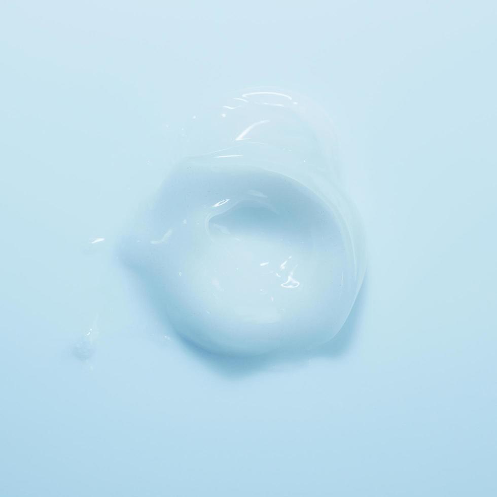 beauty serum gel texture. high quality transparent cosmetic gel on background. photo