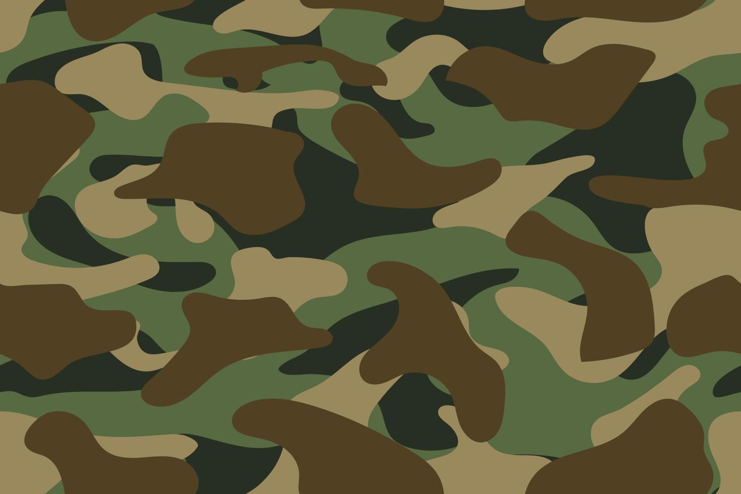 Army Seamless Pattern vector