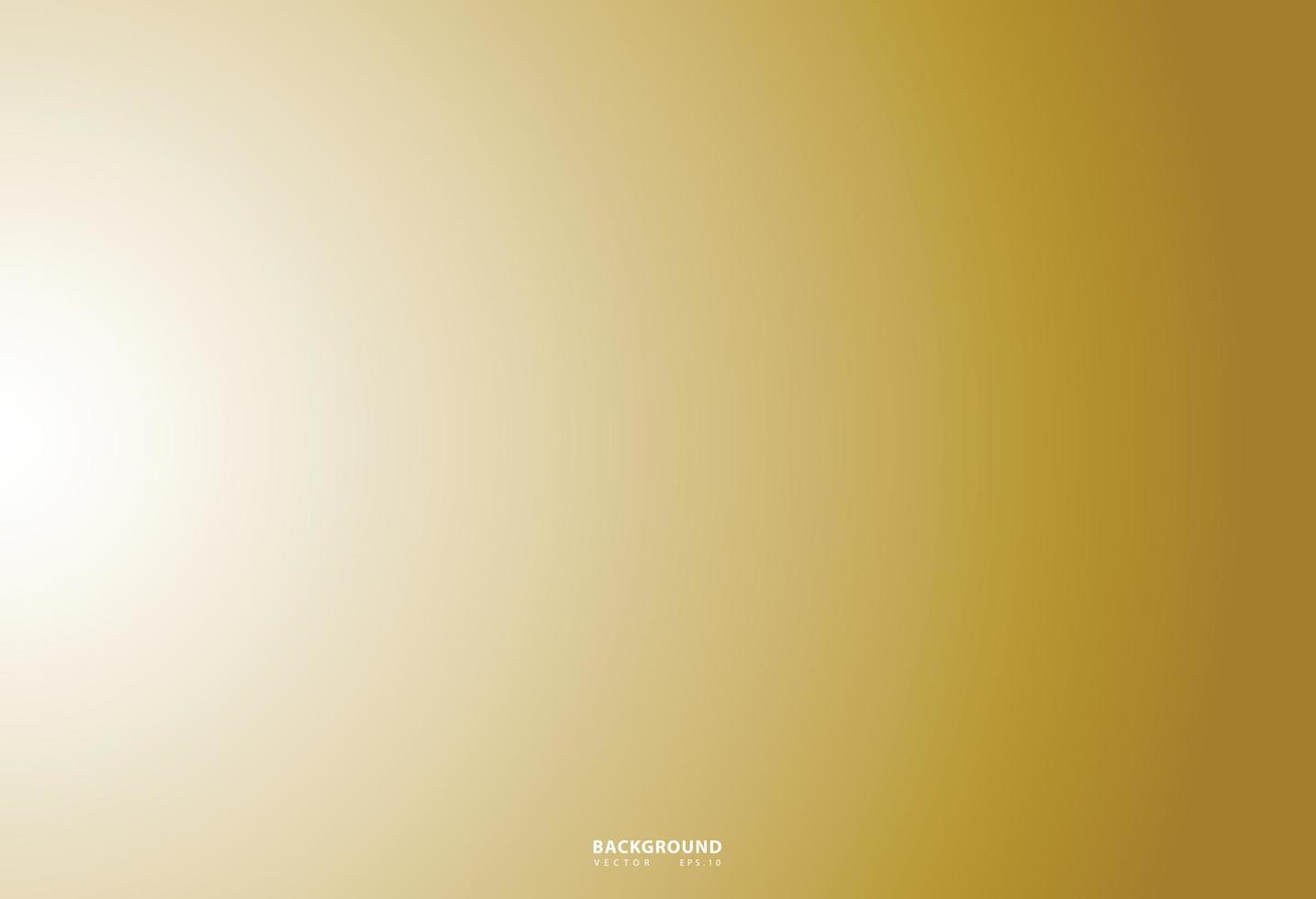 Gold gradient background vector