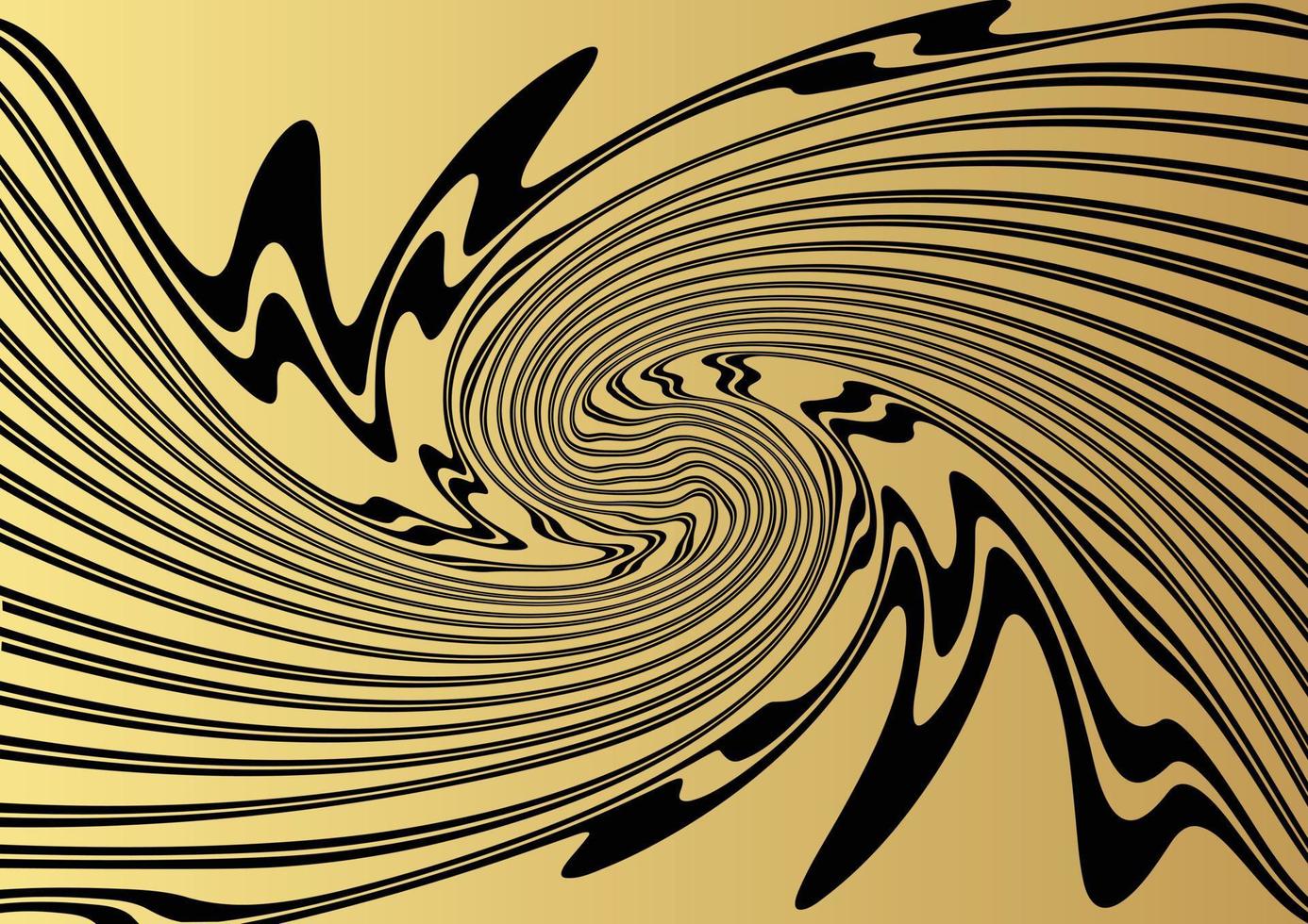 Gold wave line background. Luxurious design vector