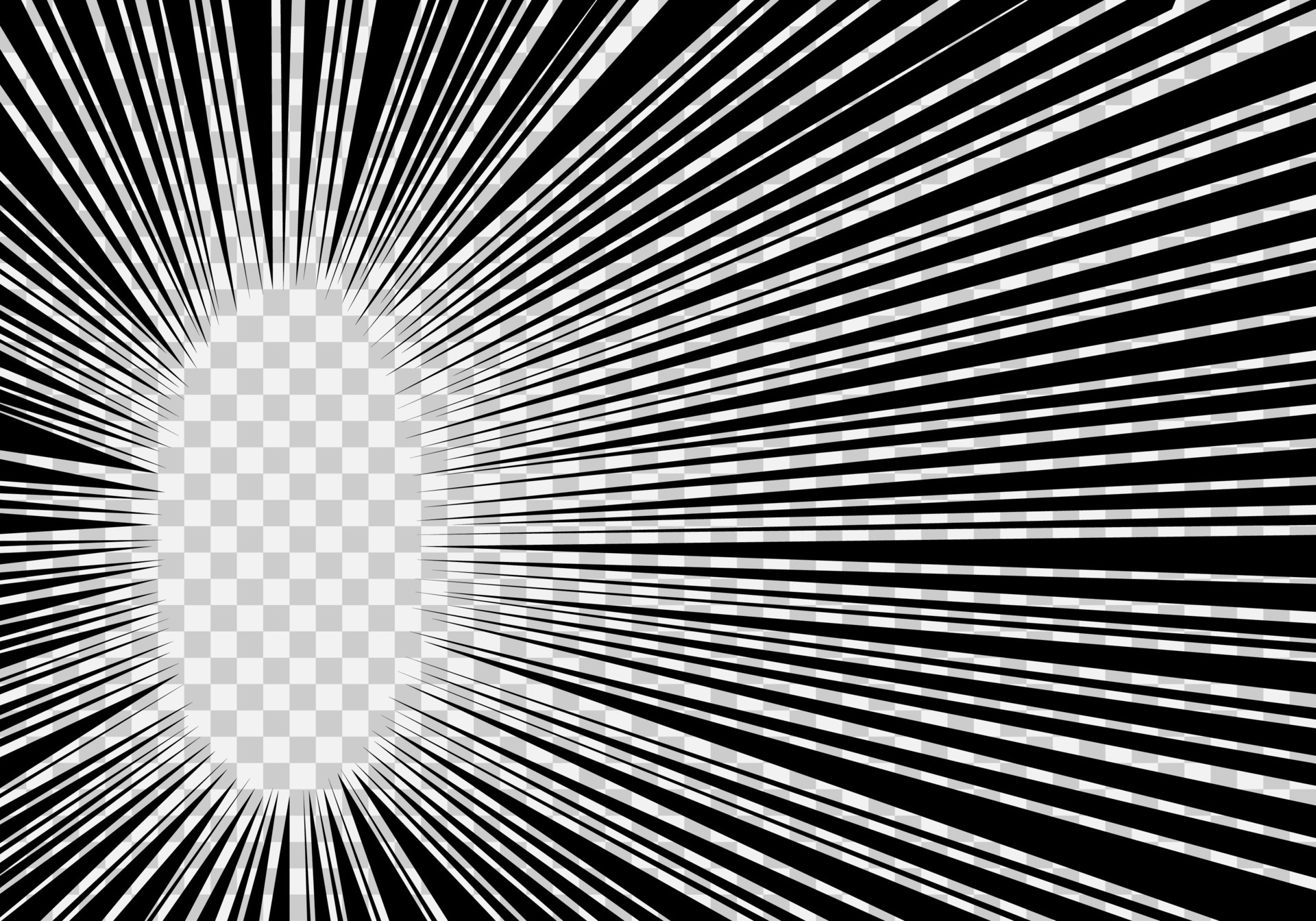 Comic manga book speed effect background. Superhero speed banner. Flash