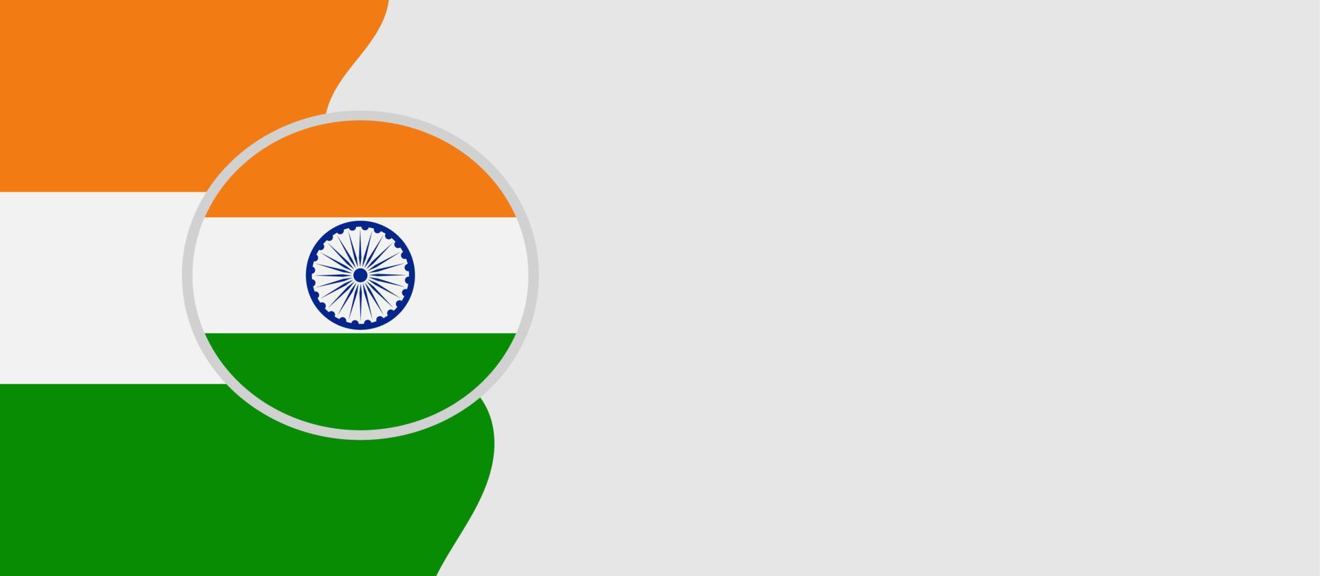 Ilustración de vector de fondo de la India del día de la república y área de espacio de copia. adecuado para ser colocado en contenido con ese tema.