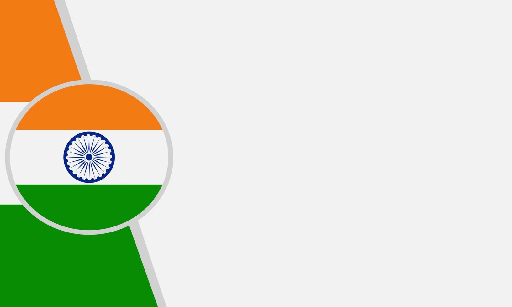 Ilustración de vector de fondo de la India del día de la república y área de espacio de copia. adecuado para ser colocado en contenido con ese tema.