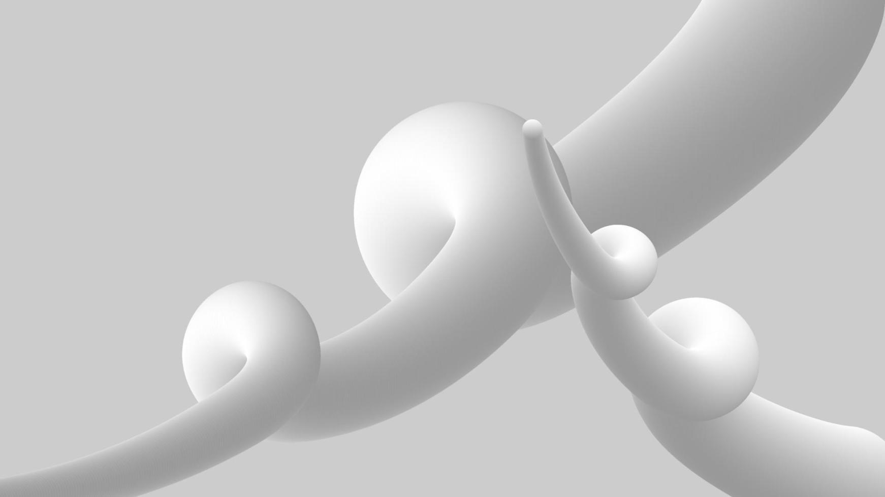 White Liquid Vector Background