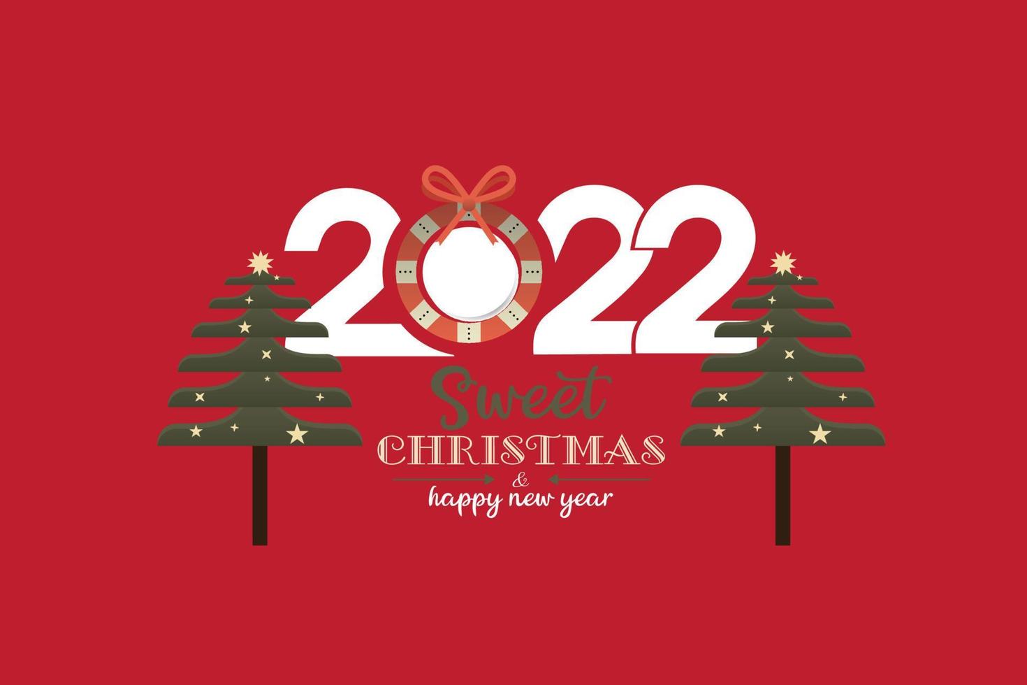 Marry Christmas 2022 2019 Merry Christmas And Happy New Years 2022 4914221 Vector Art At Vecteezy