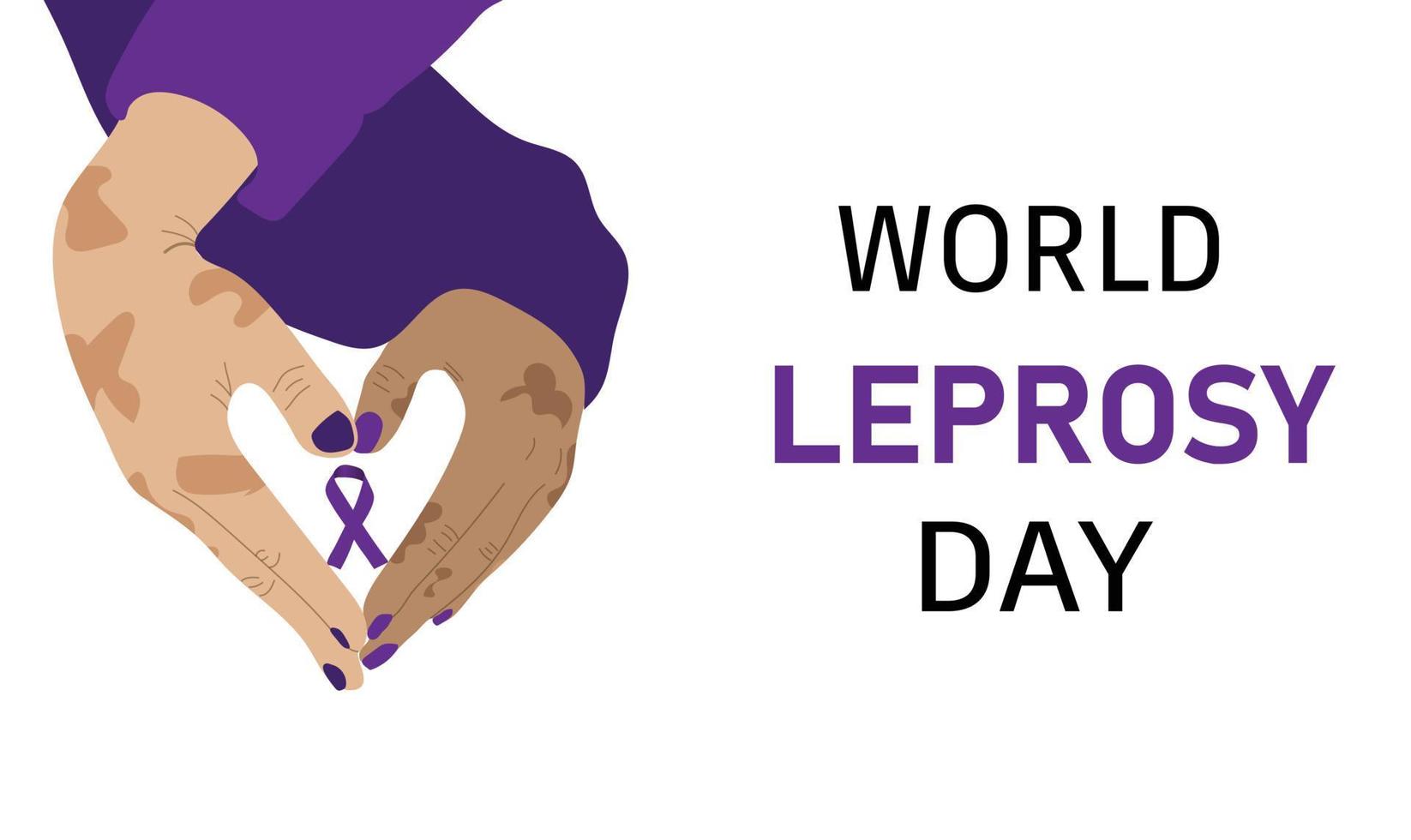 World Leprosy Day vector