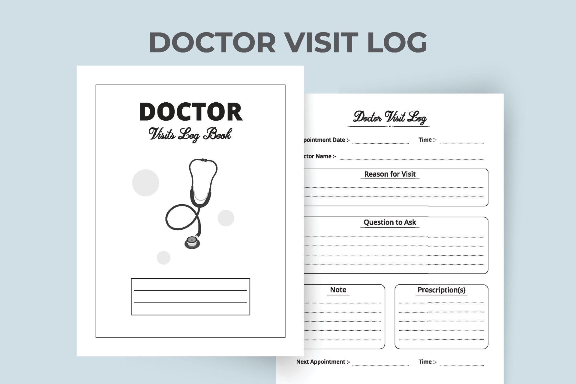 Visit log. Medical notebook. Visitors log book. Visit log. Vcardorganizer картинку.