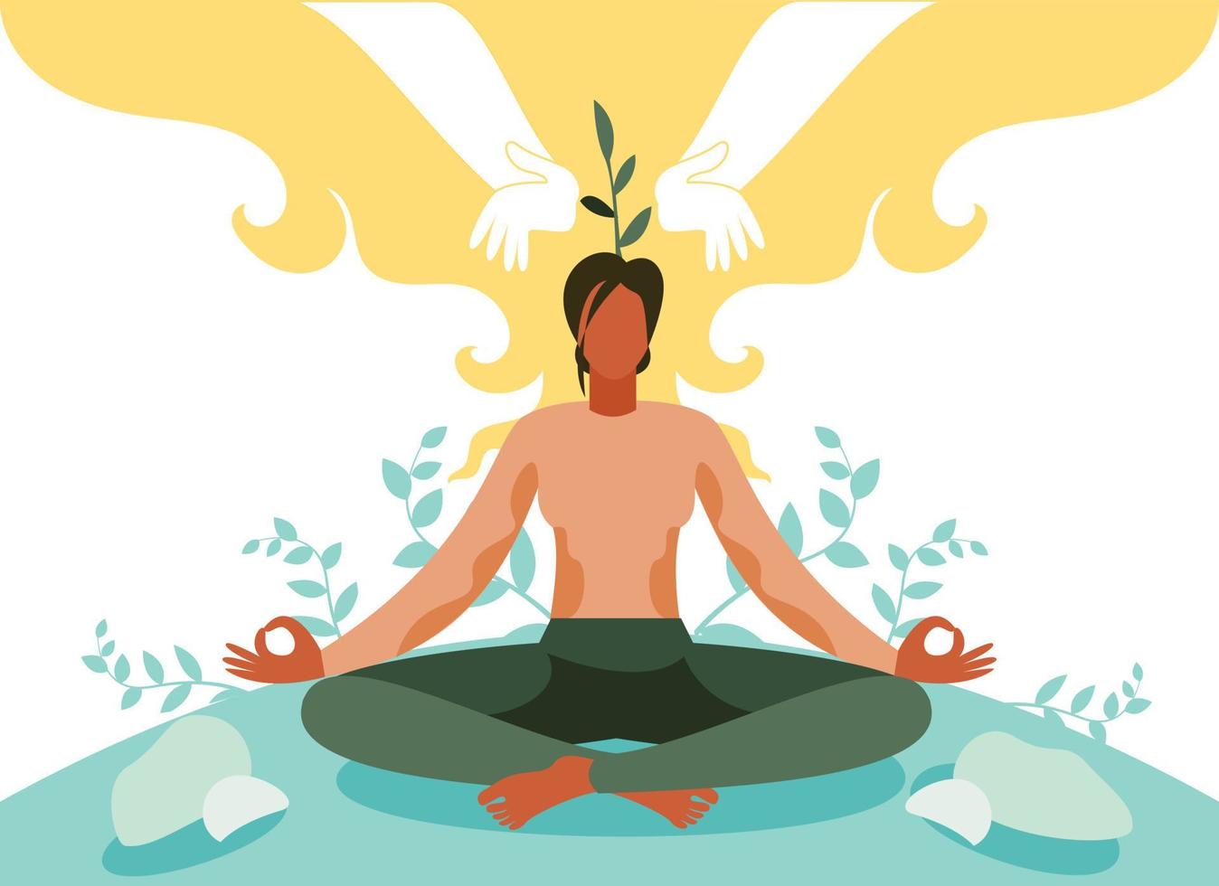Mindfulness Vector Art, Icons, and Graphics for Free Download