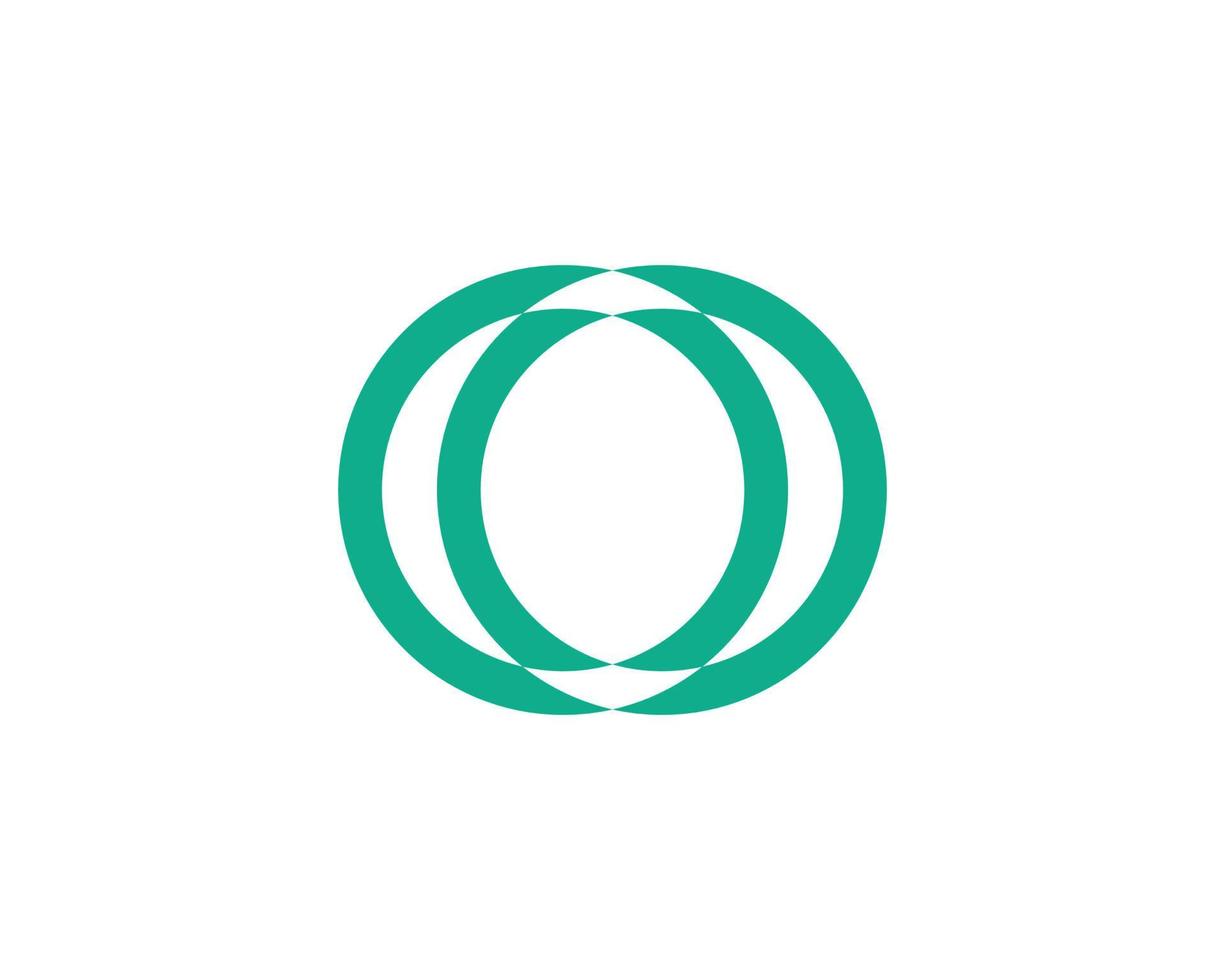 O Logo Design vector template
