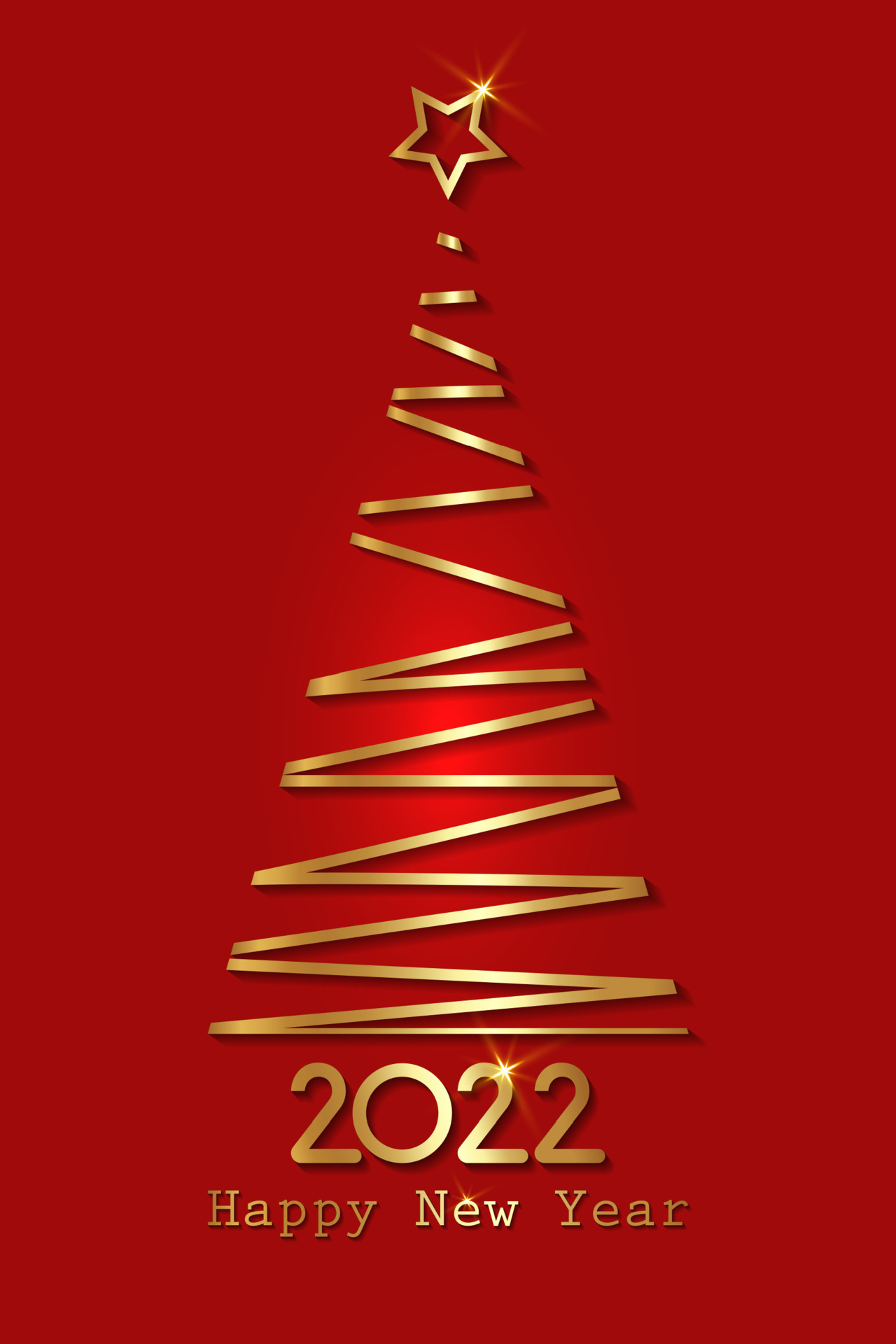 Christmas Logo 2022 Gold Stylized Christmas Tree, 2022 New Year, Golden Luxury Logo Icon  Festive, Vector Isolated On Green Background 4915421 Vector Art At Vecteezy
