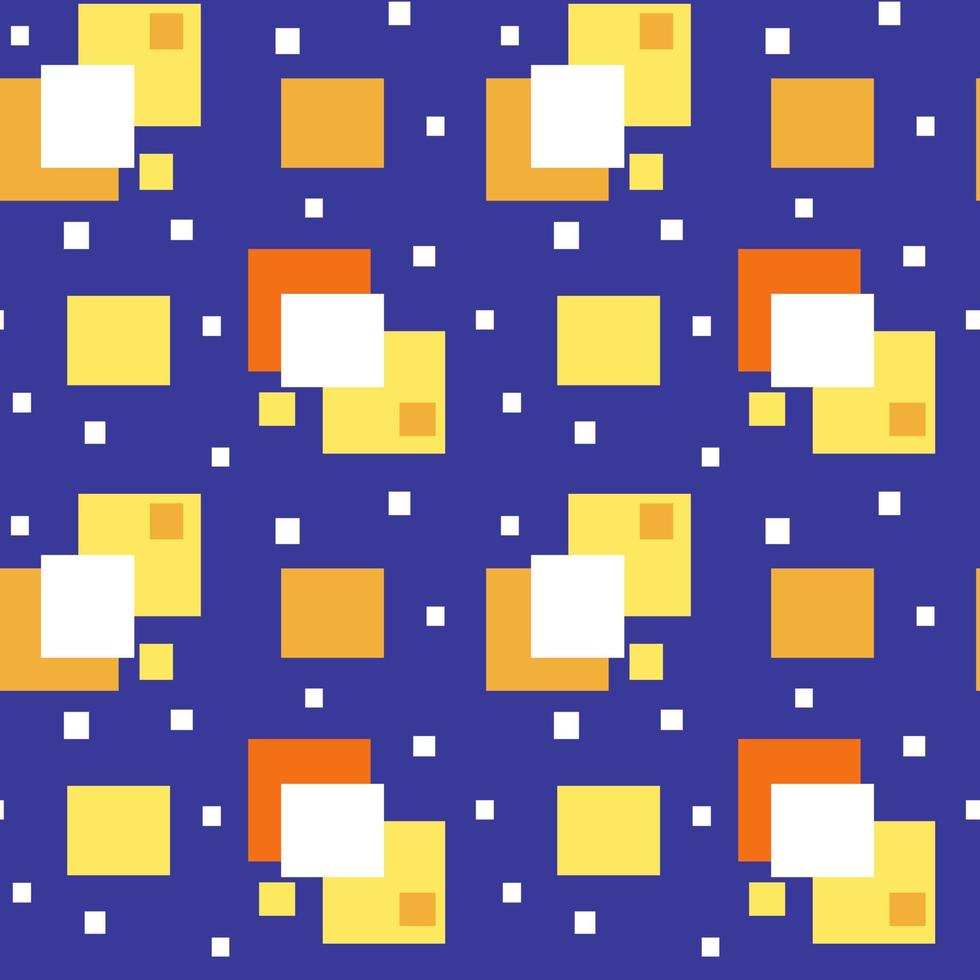Geometric abstract seamless pattern. Retro background. Endless repeatable print. vector