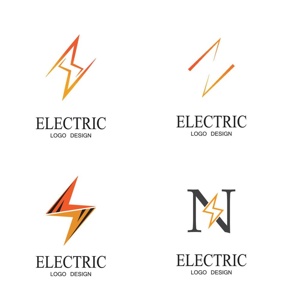 Lighting logo template for many purpose vector
