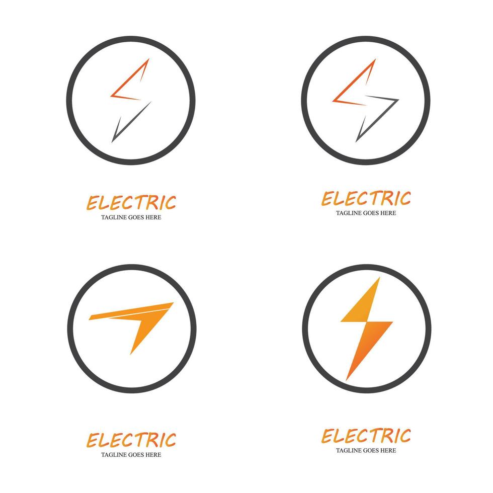 Lighting logo template for many purpose vector