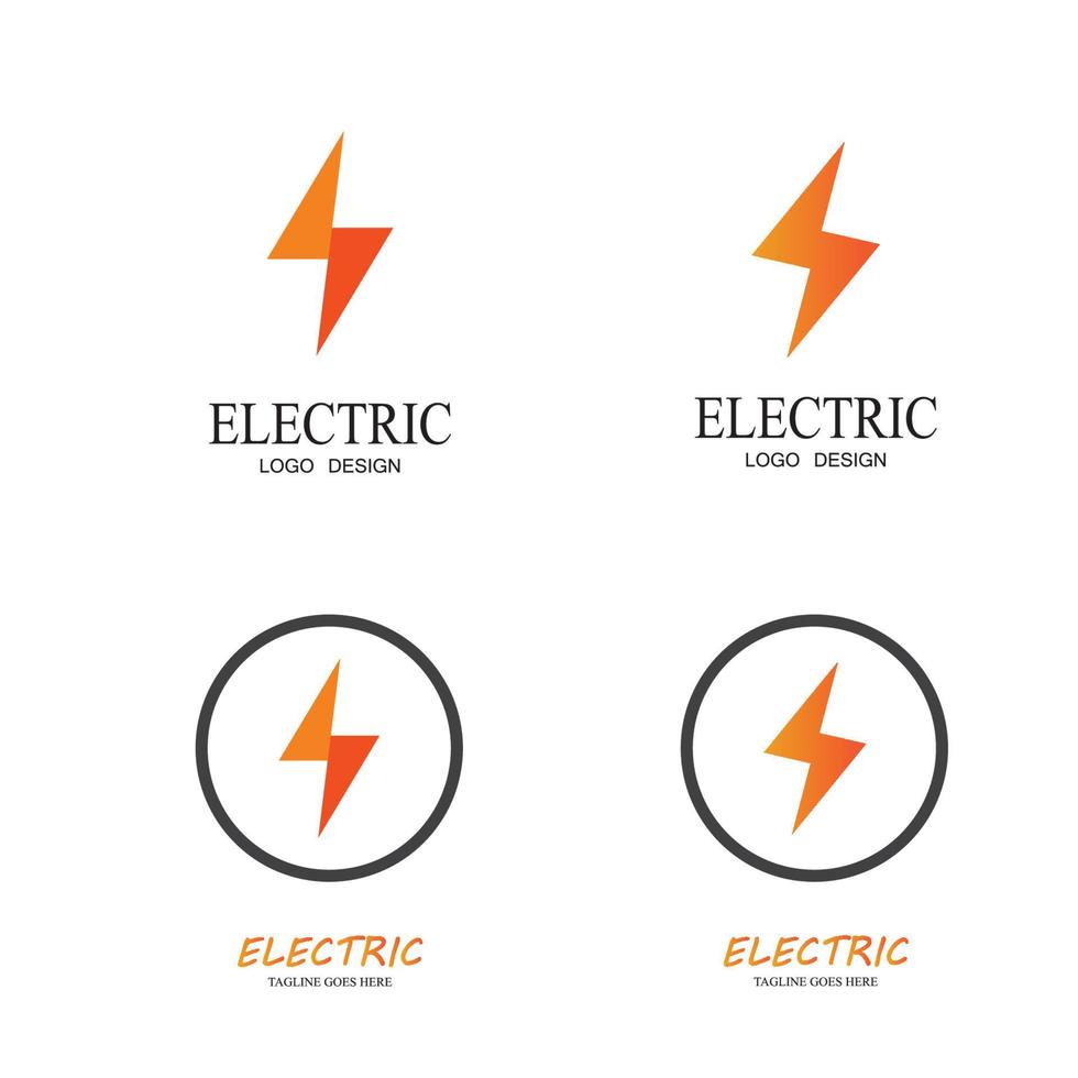 Plantilla de logotipo de iluminación para muchos propósitos. vector