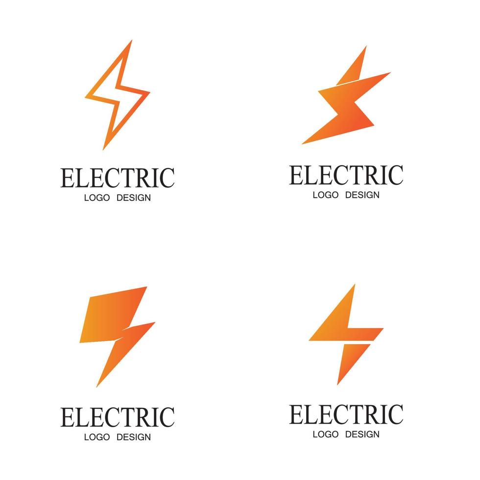 Lighting logo template for many purpose vector