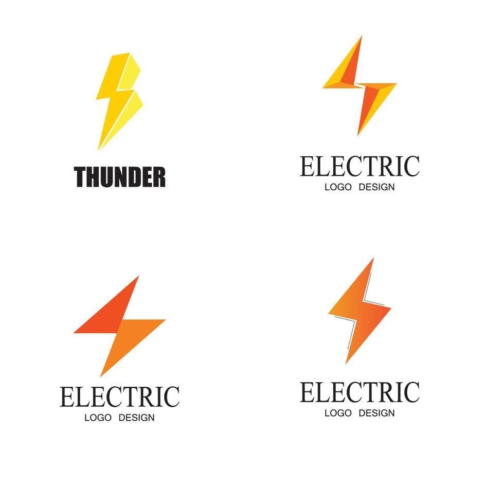 Lighting logo template for many purpose vector