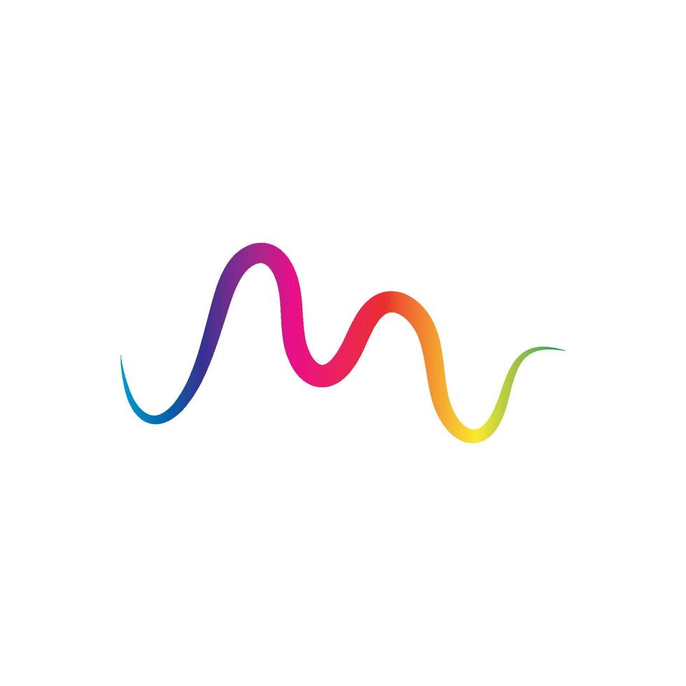 Sound waves vector illustration