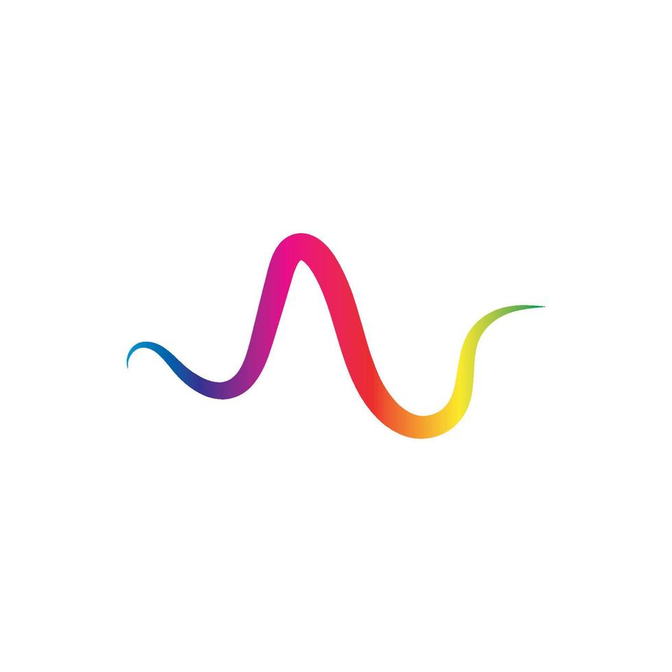 Sound waves vector illustration