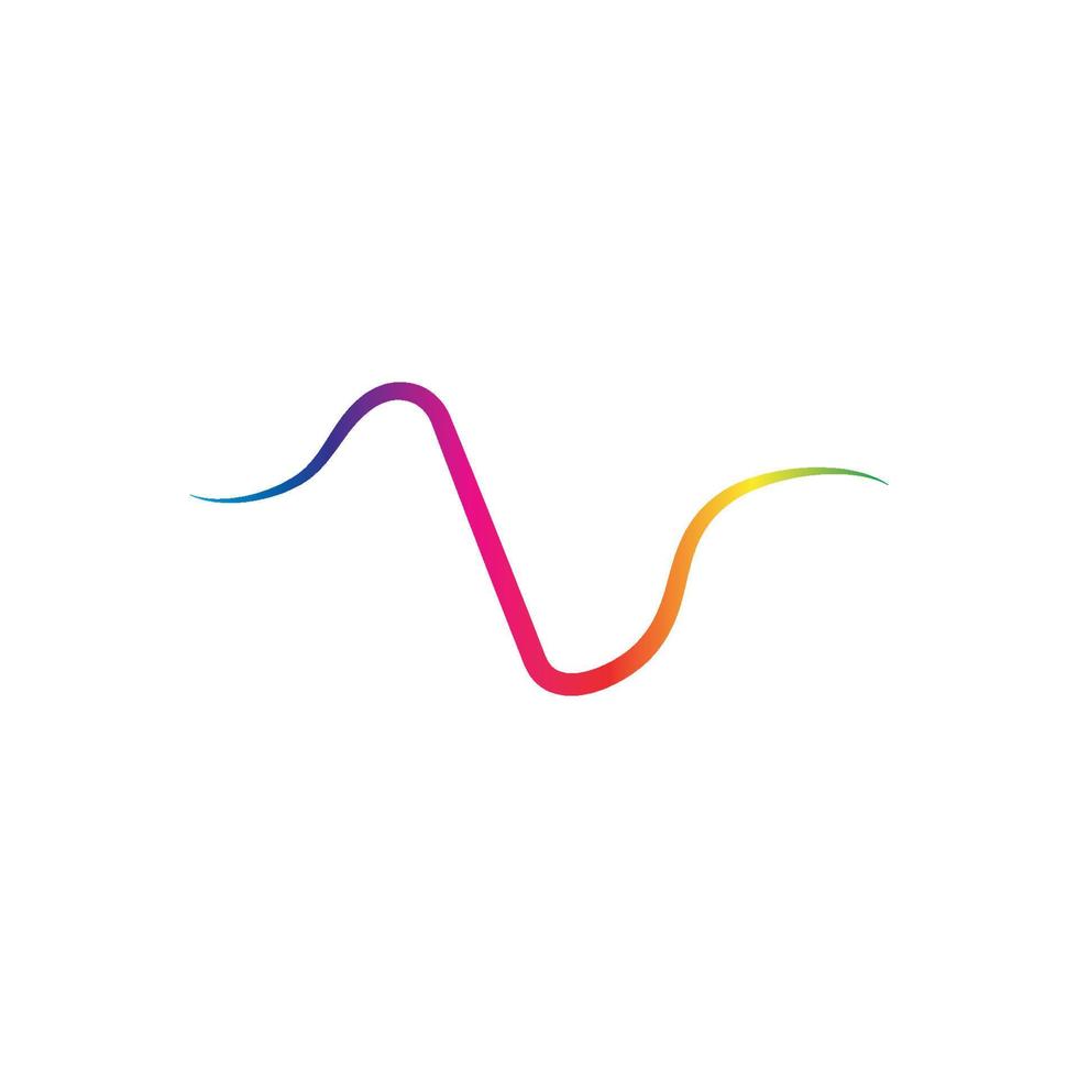 Sound waves vector illustration