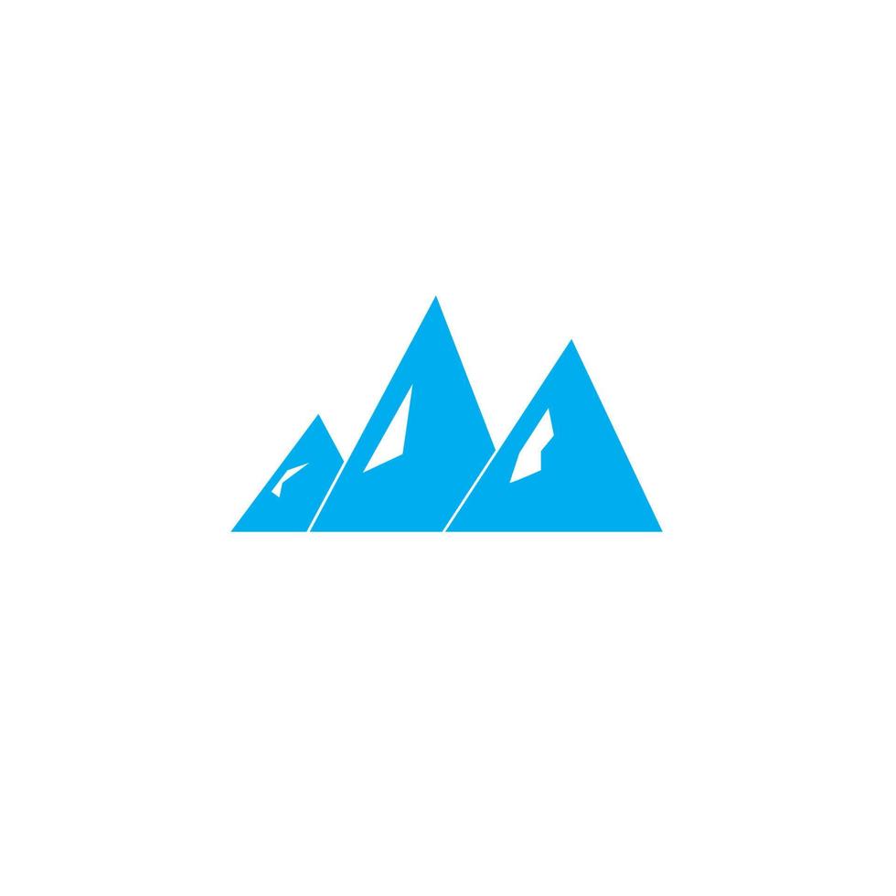 Mountain icon Logo Template Vector illustration design