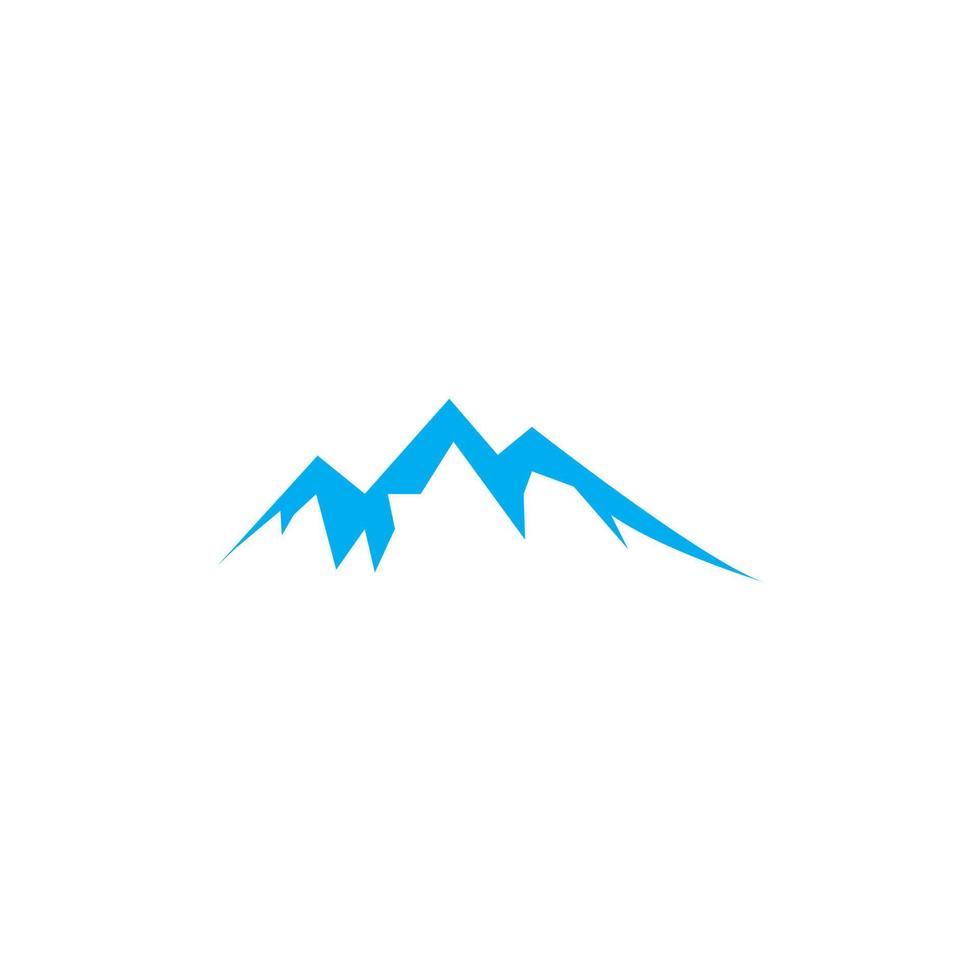 Mountain icon Logo Template Vector illustration design