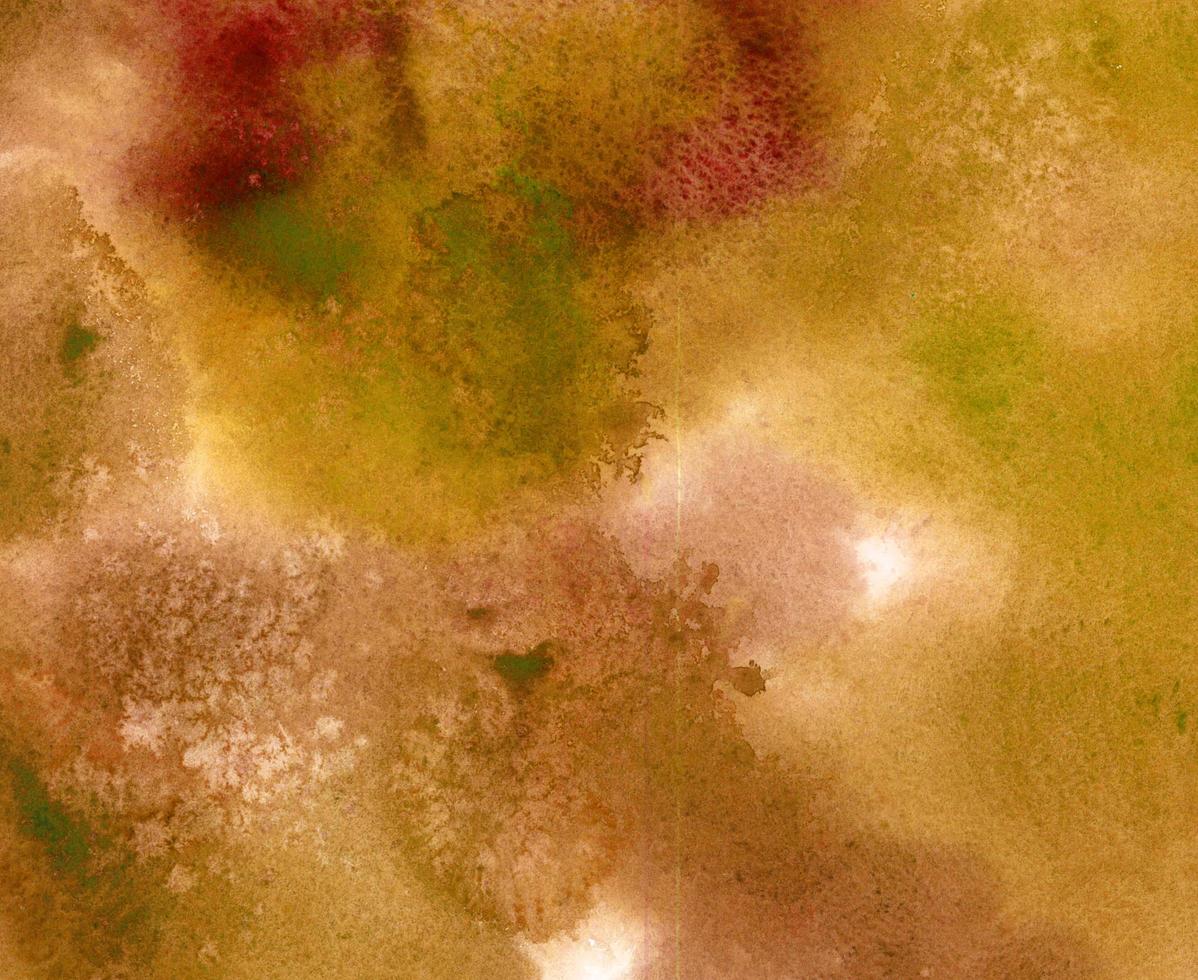 abstract brown watercolor hand painted gradient paint grunge texture and color splash pattern. photo