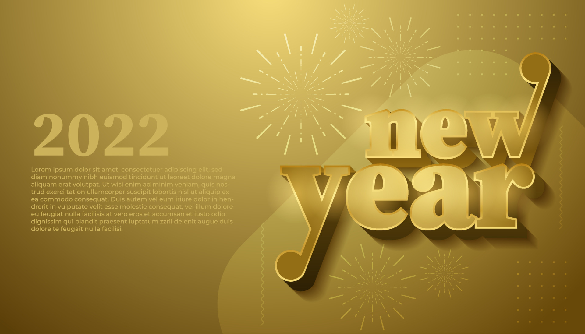 Shiny Gold 2022 Happy New Year Banner Vector Design 4919577 Vector Art Shiny Gold 2022 Happy New Year Banner Vector Design 4919577 Vector Art