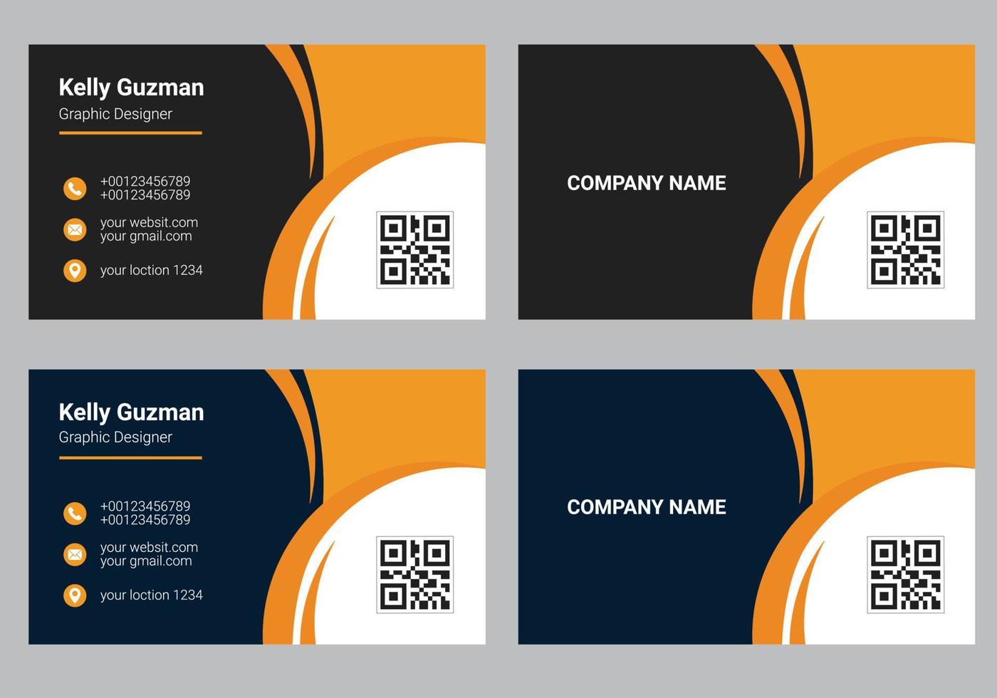 business card design vector