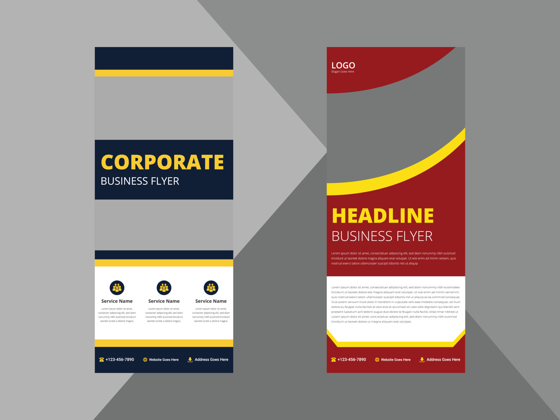 roll up banner design templates. business corporate roll up banner