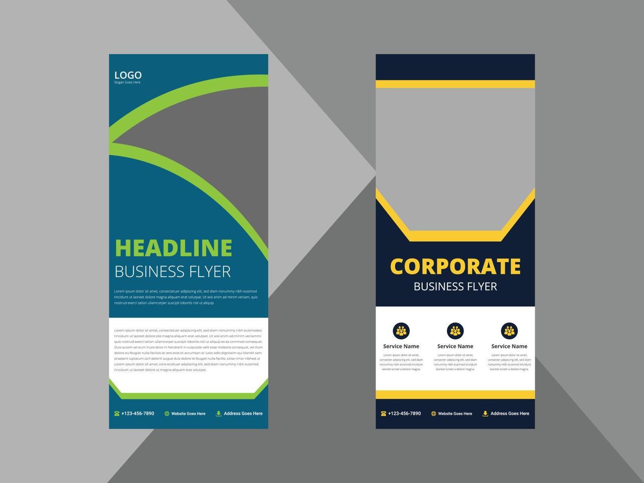 roll up banner design templates. business corporate roll up banner