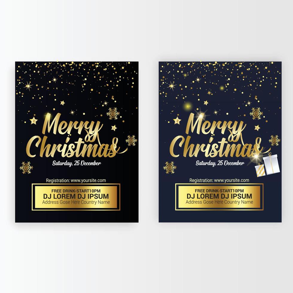 Christmas and New Year Design vector