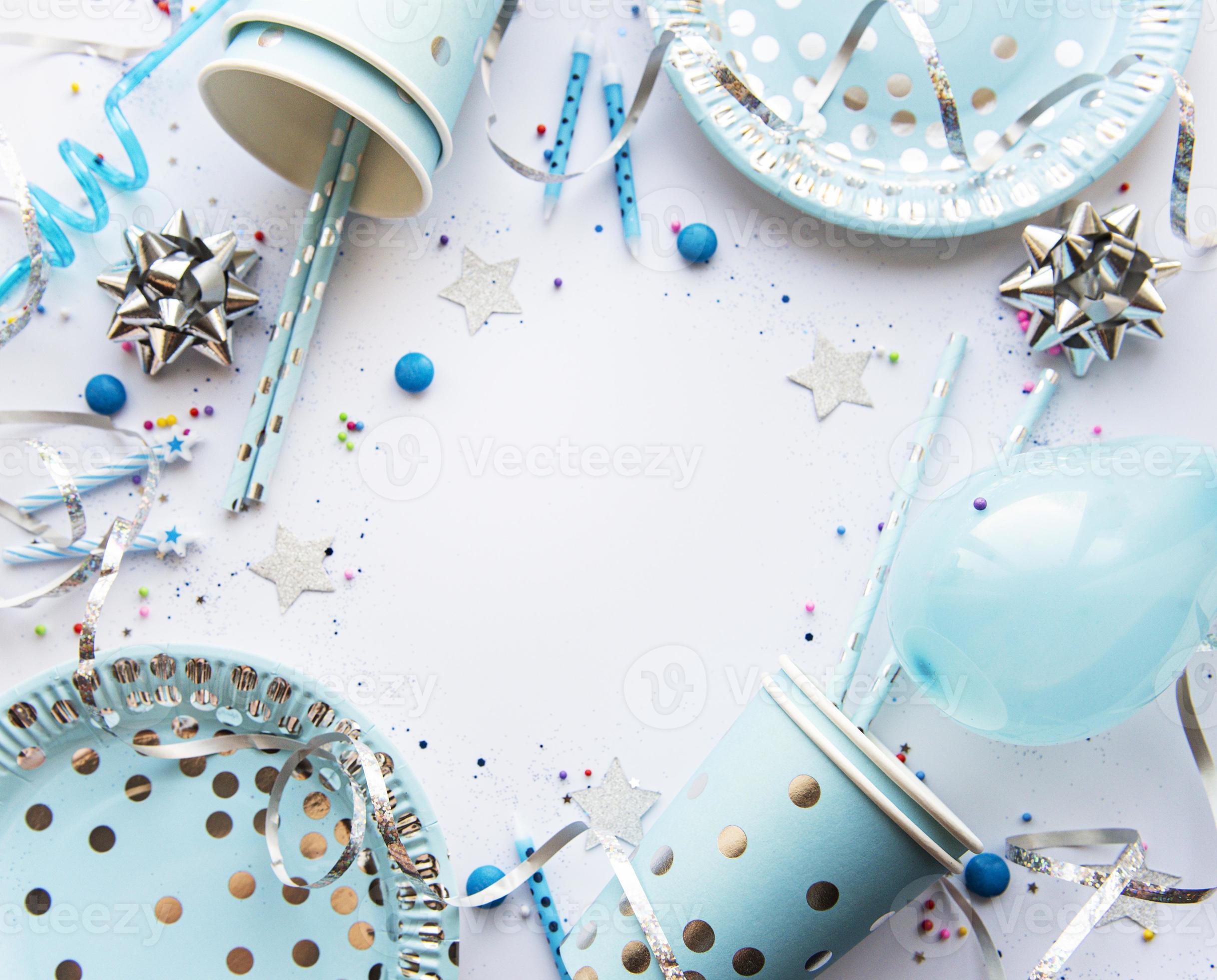 Birthday table setting 4922054 Stock Photo at Vecteezy