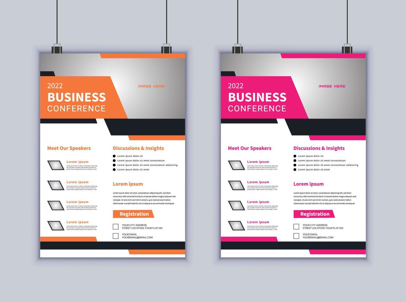 Creative Business Flyer Design. Moder Layout Design. Vector Design. Brochure Template