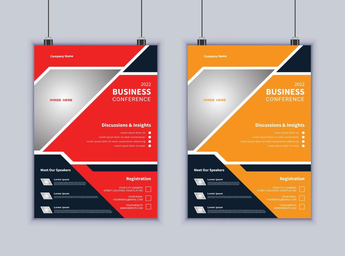 Creative Business Flyer Design. Moder Layout Design. Vector Design. Brochure Template