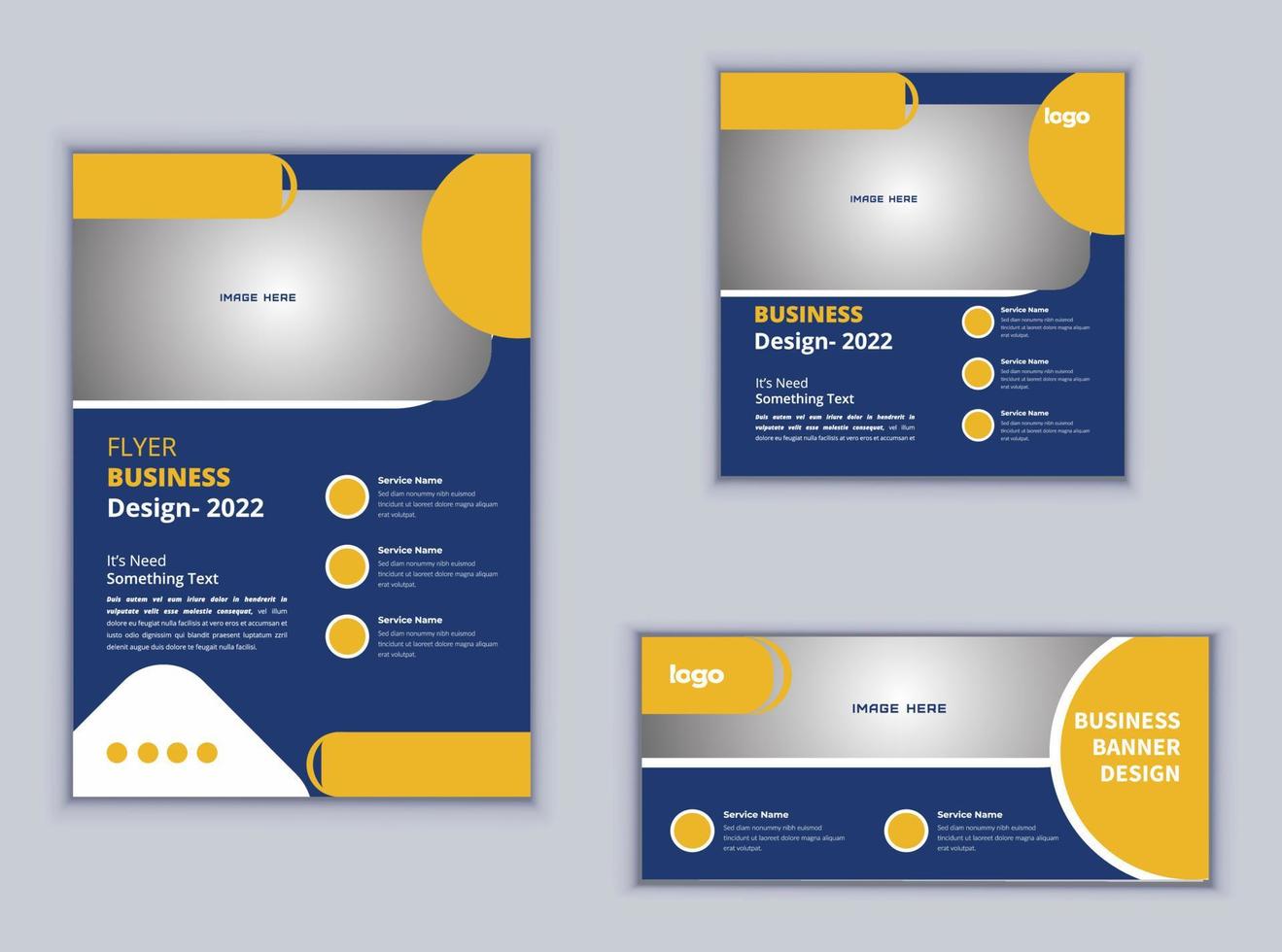 Flyer Banner or Social Media Template. Modern Layout Design. Vector Design. Creative Design. Business Template Design