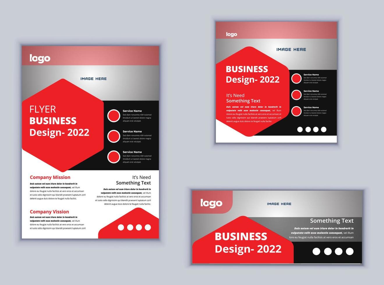 Flyer Banner or Social Media Template. Modern Layout Design. Vector Design. Creative Design. Business Template Design