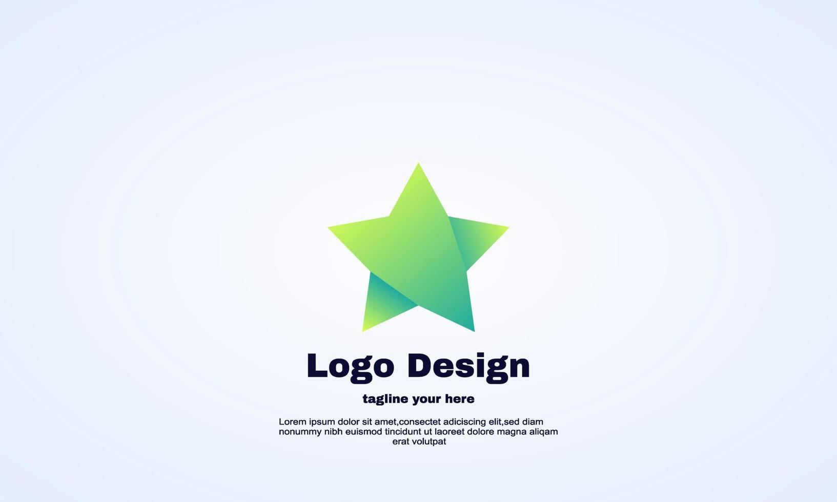 elementos de diseño vectorial para el logotipo de la empresa corporativa de su negocio, colorido abstracto. logotipo moderno, plantilla de diseño corporativo de empresa comercial. vector
