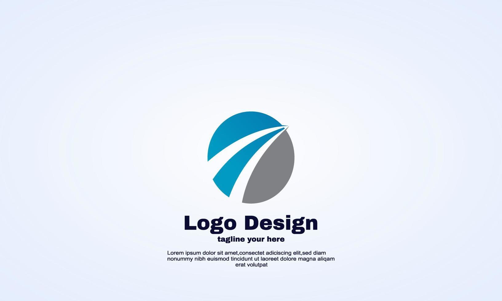 pro globe secure logo design template vector