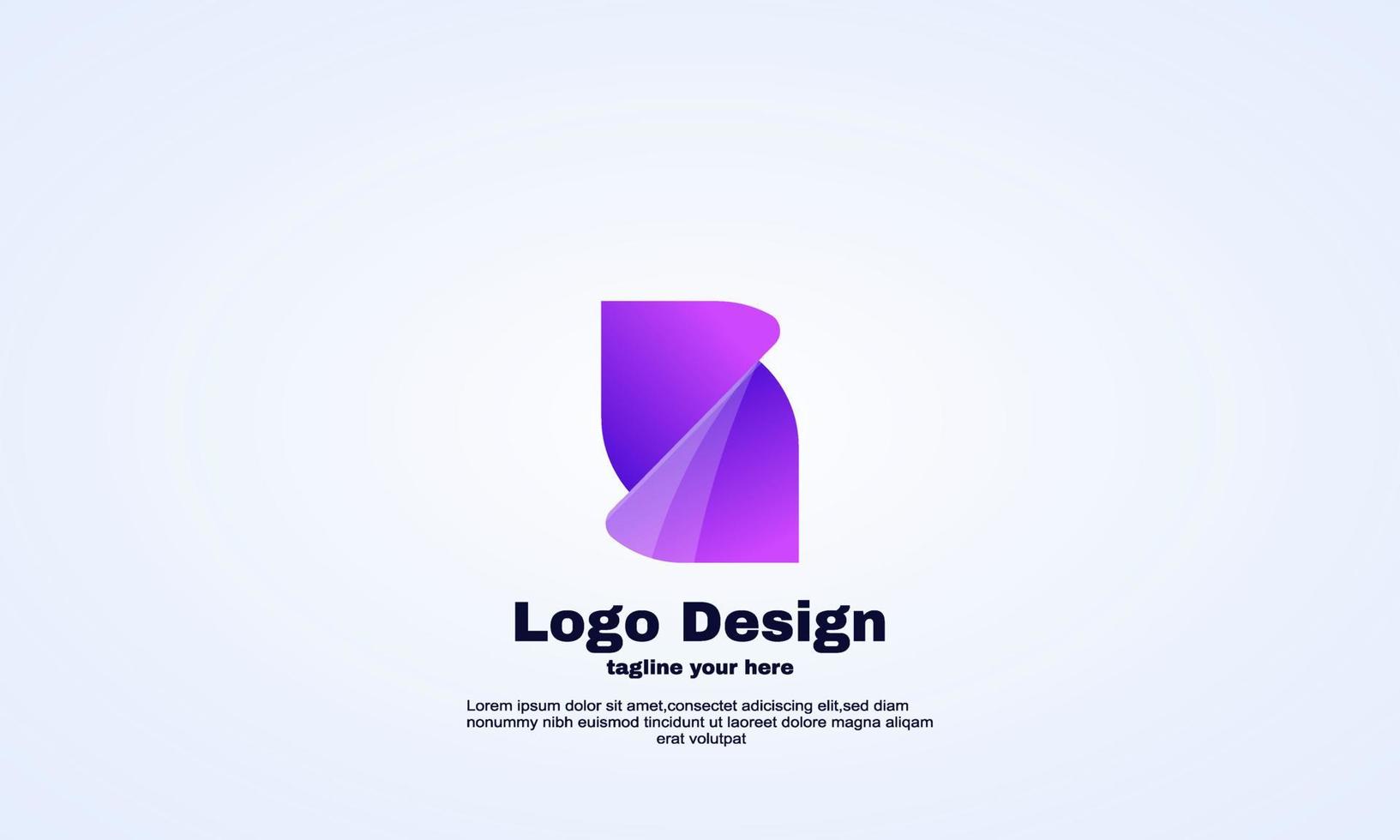 vector abstract idea company business logo illustrator