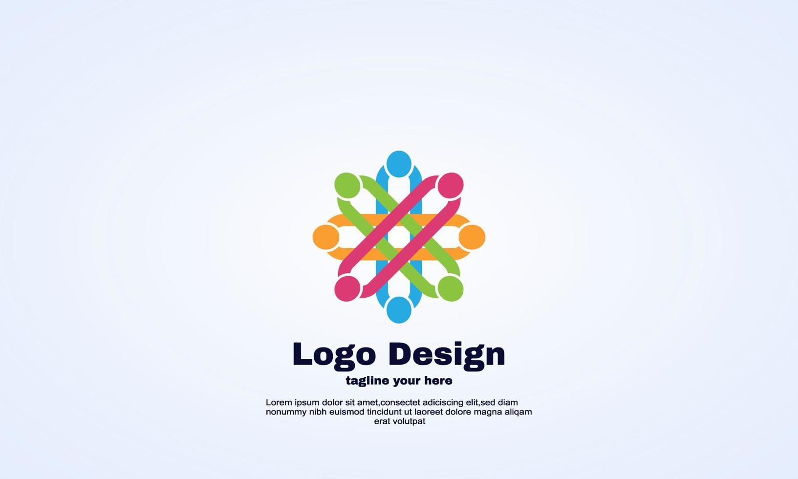 abstract concept people celebrating lively community working illustrator vector