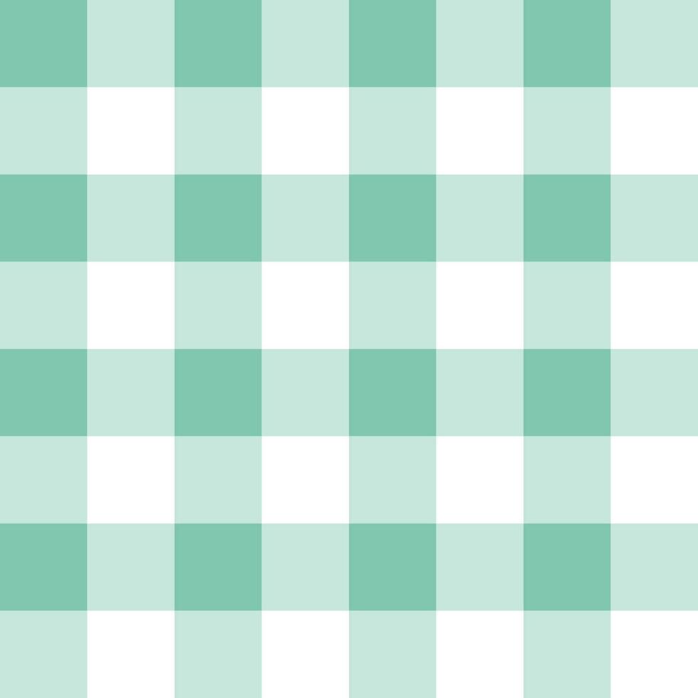 seamless pattern green plaid pattern vector