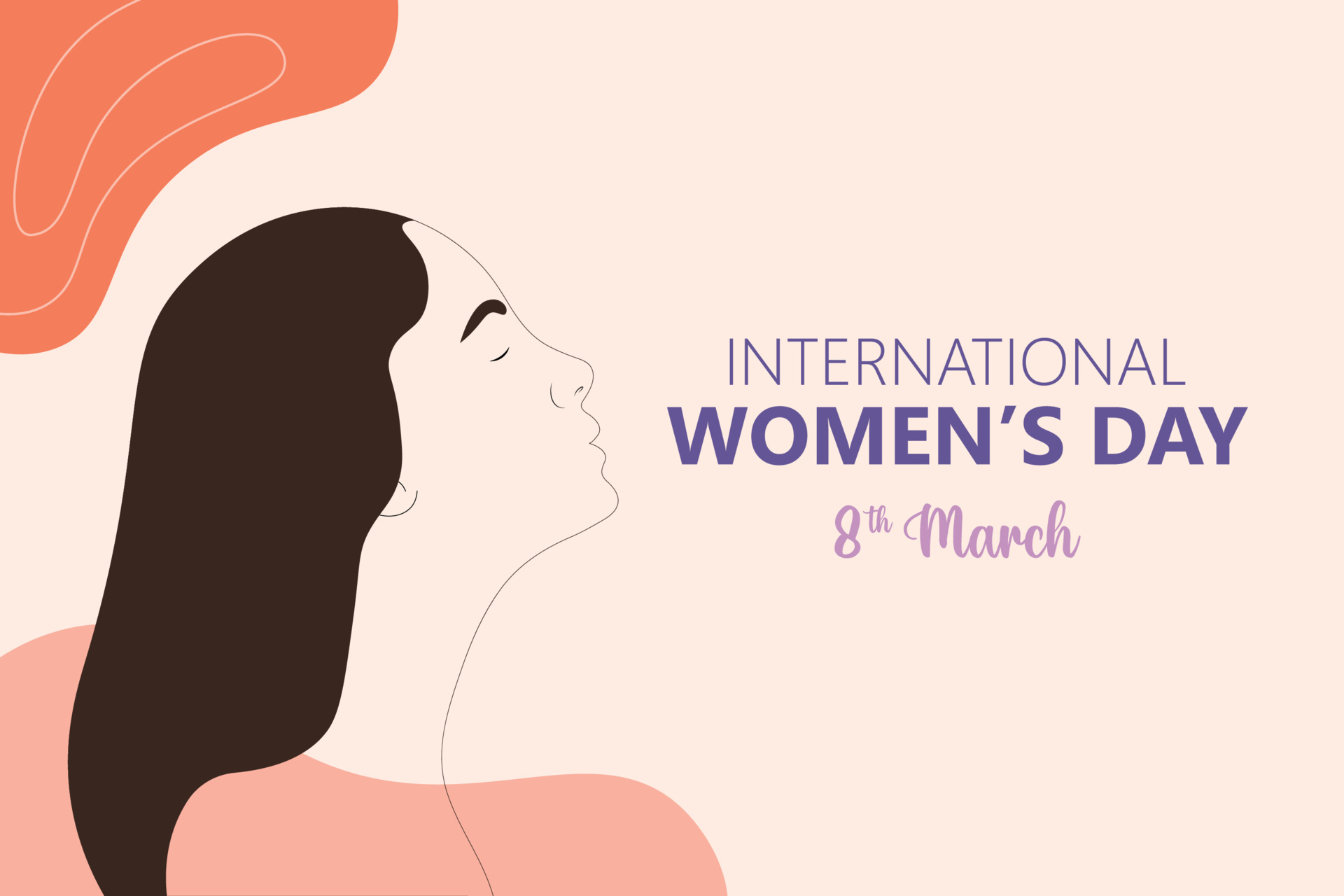 International women's day vector illustration. 4924590 Vector Art at ...