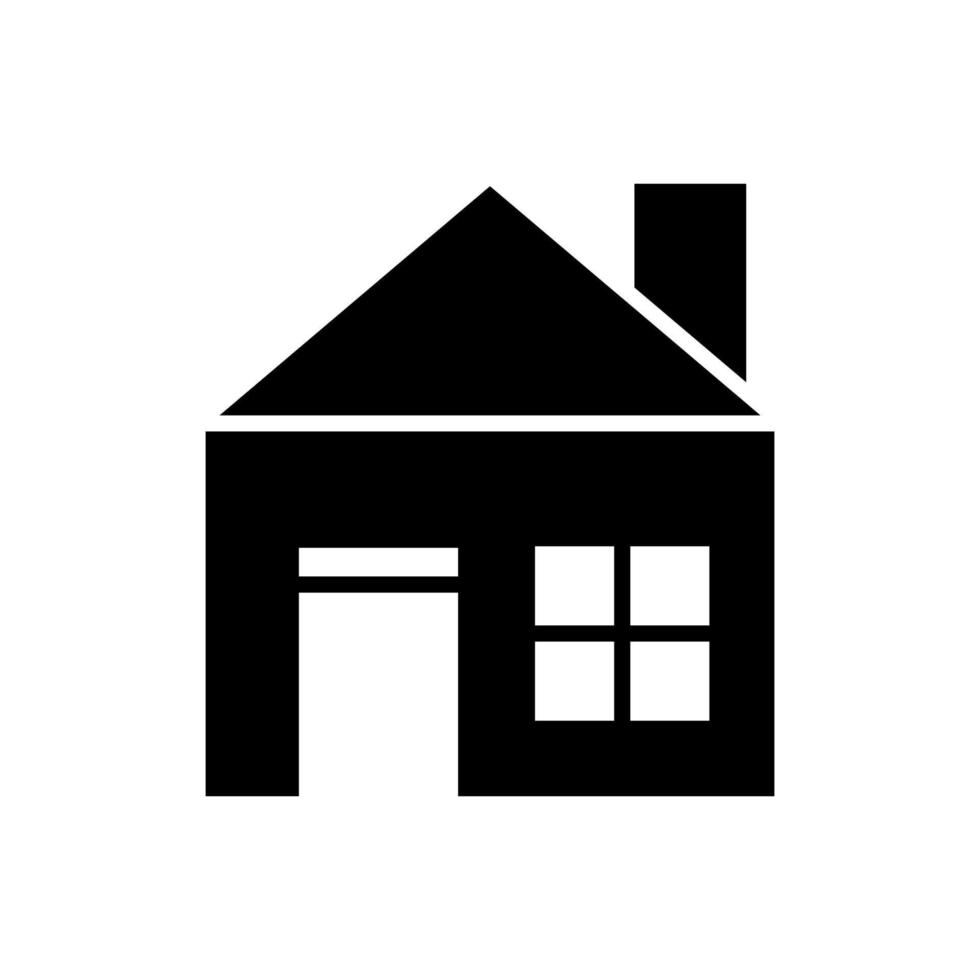 home icon vector. icon for real estate, homepage and housing vector