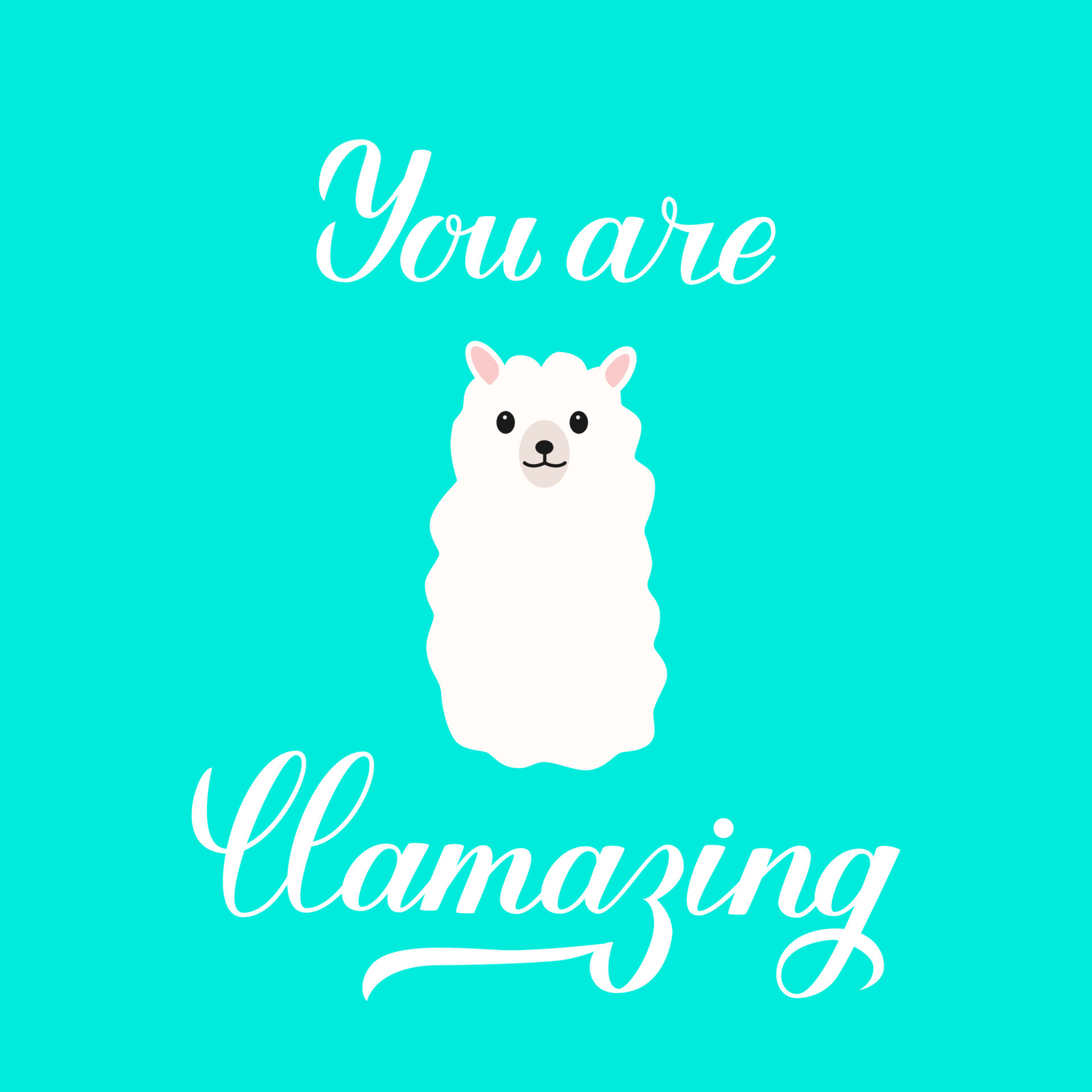 Cute cartoon alpaca and hand drawn lettering You are llamazing. Funny character fluffy alpaca. Motivational or inspirational quote typography poster. Vector template for t-shirts, mugs, cases, cards. 4925741 Vector Art at Vecteezy Cute cartoon alpaca and hand drawn lettering You are llamazing. Funny character fluffy alpaca. Motivational or inspirational quote typography poster. Vector template for t-shirts, mugs, cases, cards. 4925741 Vector Art at Vecteezy