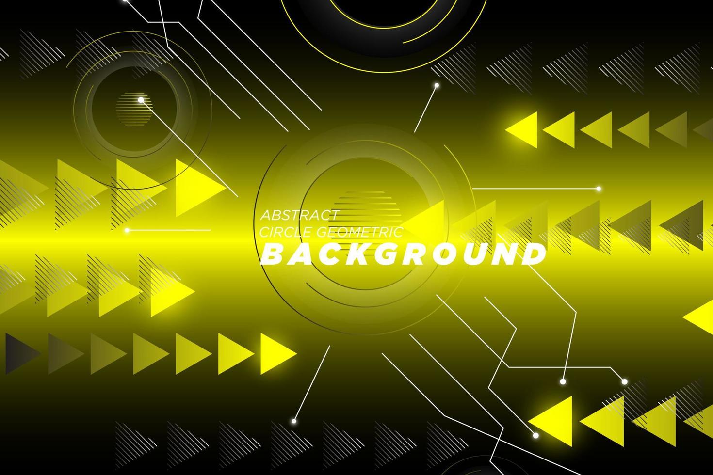 Dark Yellow Abstract Circle Geometric Background 4926048 Vector Art at ...