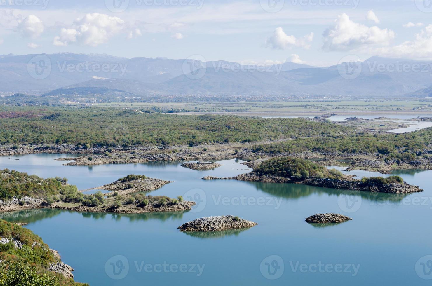 lago slansko, montenegro foto