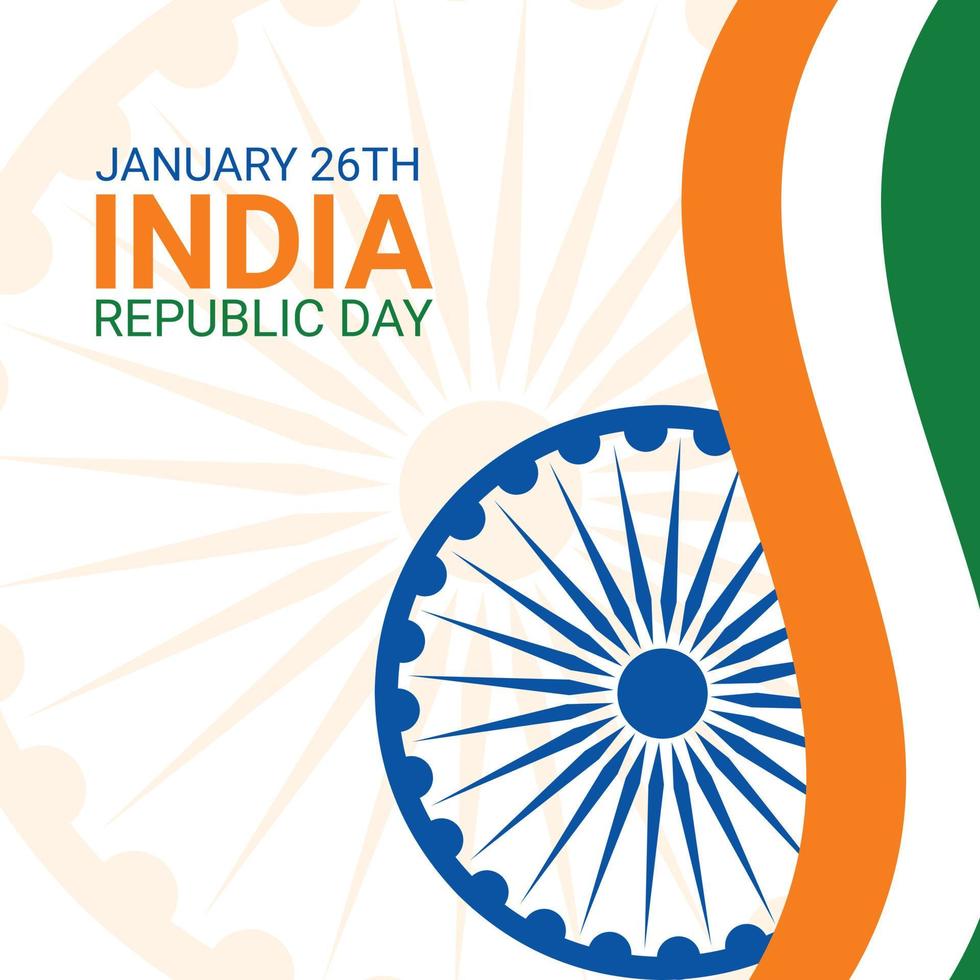 Vector republic day of India