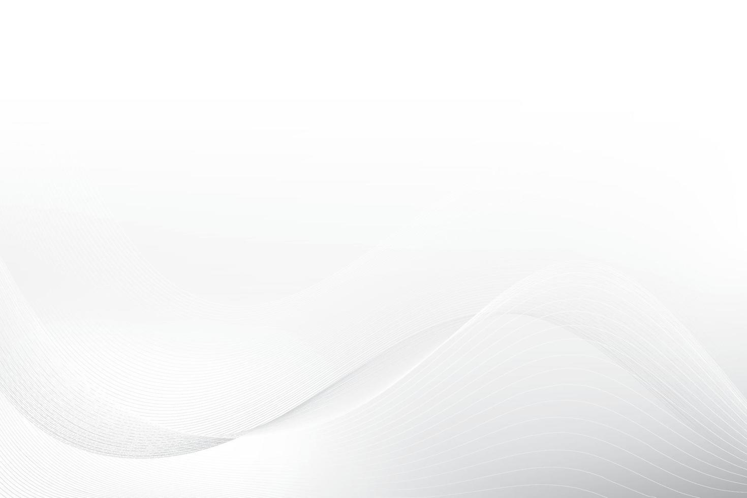 Abstract wave element on gray background. Vector illustration.
