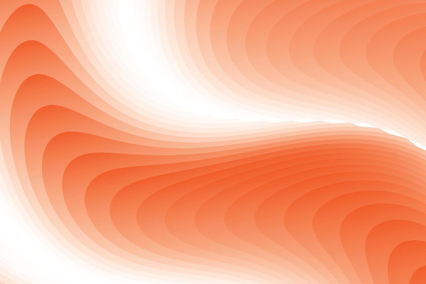 Fondo abstracto de color naranja y blanco con forma geométrica. ilustración vectorial. vector